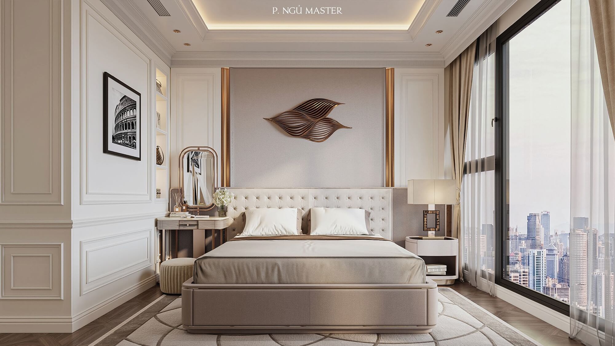 Căn hộ 2 phòng ngủ The ParkLand Ocean Park 2