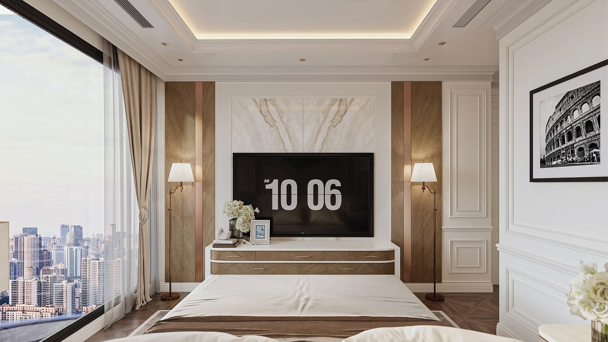 Căn hộ 2 phòng ngủ The ParkLand Ocean Park 2