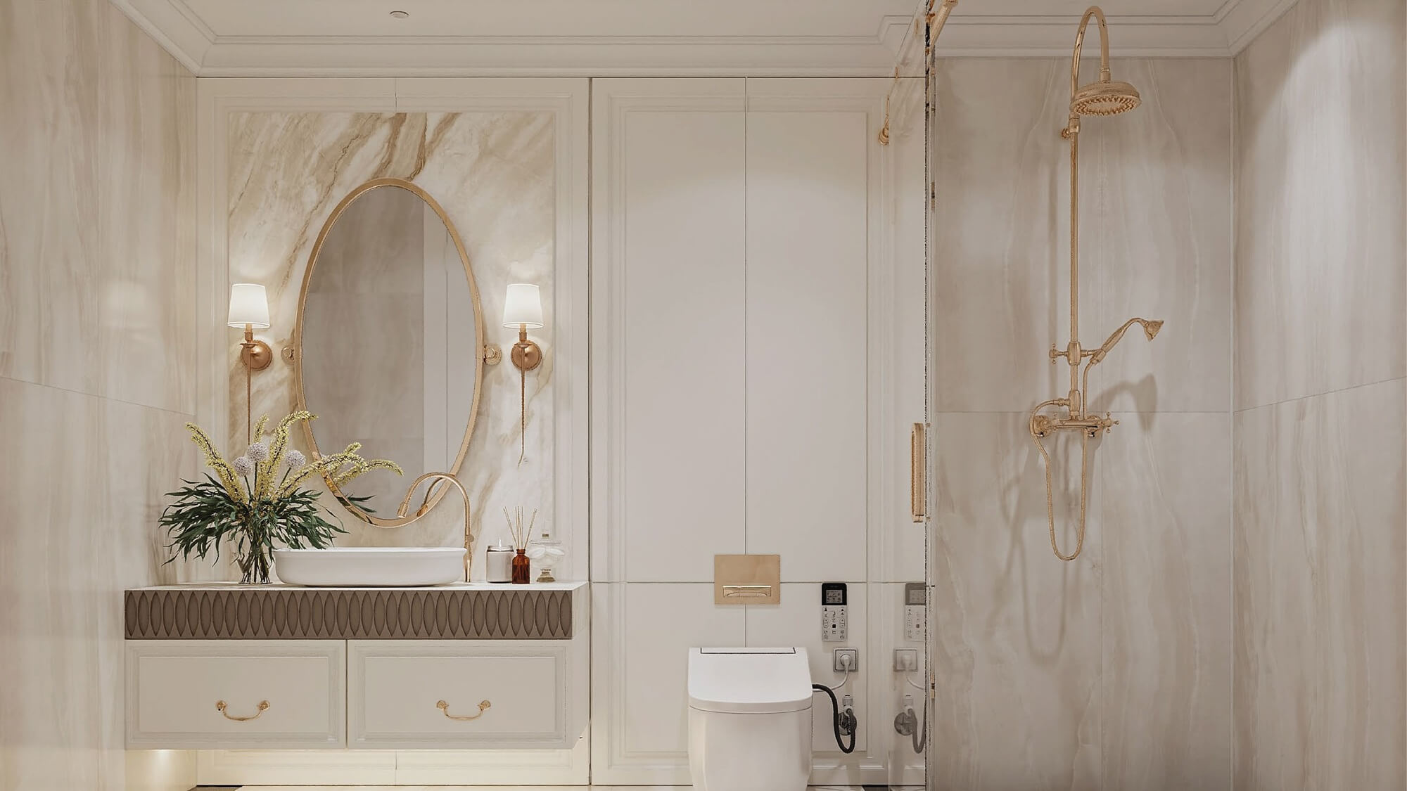 Căn hộ 2 phòng ngủ The ParkLand Ocean Park 2